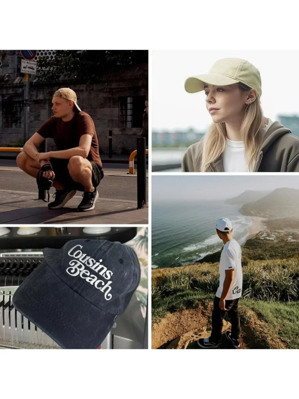 8 Pack Distressed Vintage Baseball Caps | Cotton Trucker Hats for Men & Women
